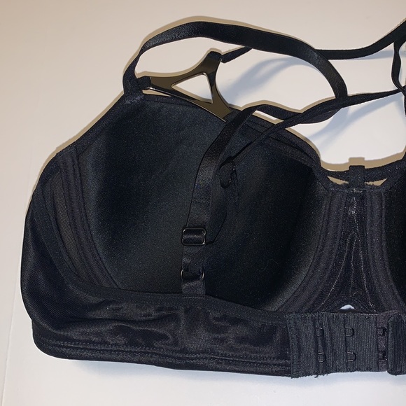 Marlies Dekkers Undressed Black and Silver Strappy Bra - Women’s Size 38B / B38 - Picture 5 of 7